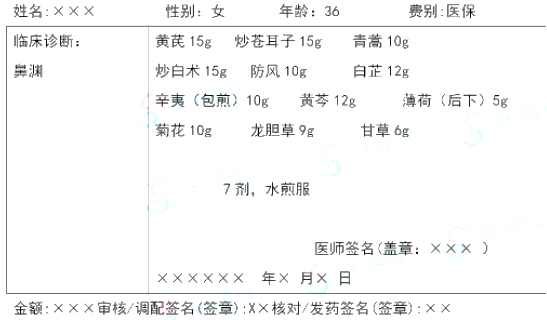 中药学综合知识与技能,历年真题,2019年执业药师考试《中药学综合知识与技能》真题