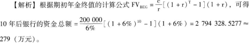 初级个人理财,真题精选,初级个人理财