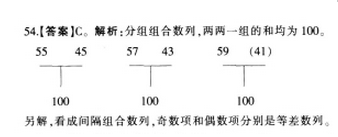 银行招聘职业能力测验,押题密卷,2021年中国交通银行招聘考试押题密卷2