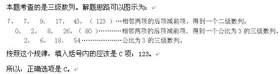 行政职业能力测验,历年真题,2009国家公务员考试《行测》真题