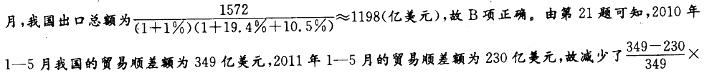 职业能力倾向测验,章节练习,资料分析,文字资料