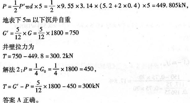 岩土专业案例,历年真题,2008年全国注册土木工程师（岩土）执业资格考试专业案例（上午卷）