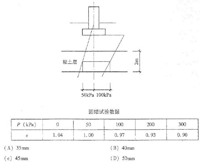 岩土专业案例,历年真题,2007年全国注册土木工程师（岩土）执业资格考试专业案例（上午卷）