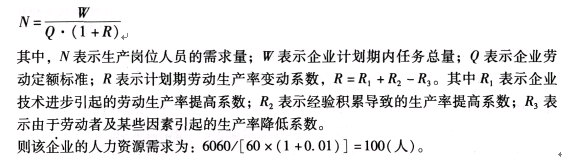 二级人力资源管理师,模拟考试,2021年企业人力资源管理师二级《理论知识》模拟试卷14