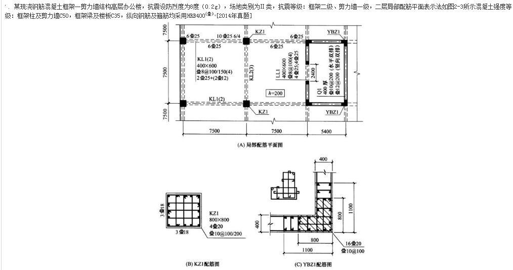 结构专业考试一级,章节练习,基础复习,钢筋混凝土结构