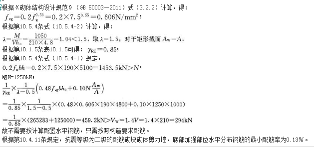 结构专业考试一级,章节练习,基础复习,砌体结构与木结构