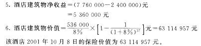 房地产案例与分析,章节冲刺,不同目的房地产估价