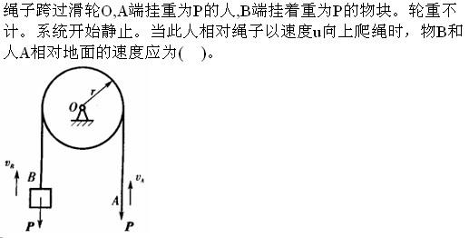 注册环保工程师公共基础,真题专项训练,工程科学基础,理论力学