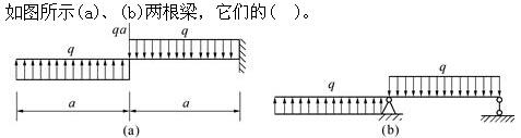 注册环保工程师公共基础,真题专项训练,工程科学基础,材料力学