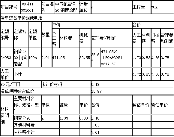 工程造价案例分析（土建+安装）,章节练习,工程造价案例分析综合练习