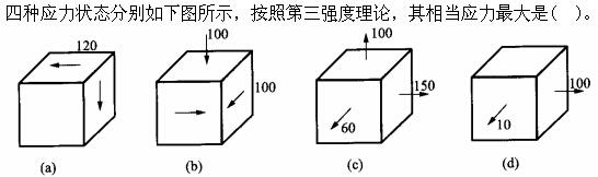 岩土基础知识,专项练习,注册岩土工程师《公共基础考试》材料力学
