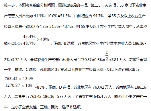 行测,历年真题,2018年江苏省公务员考试《行测》真题（C类）