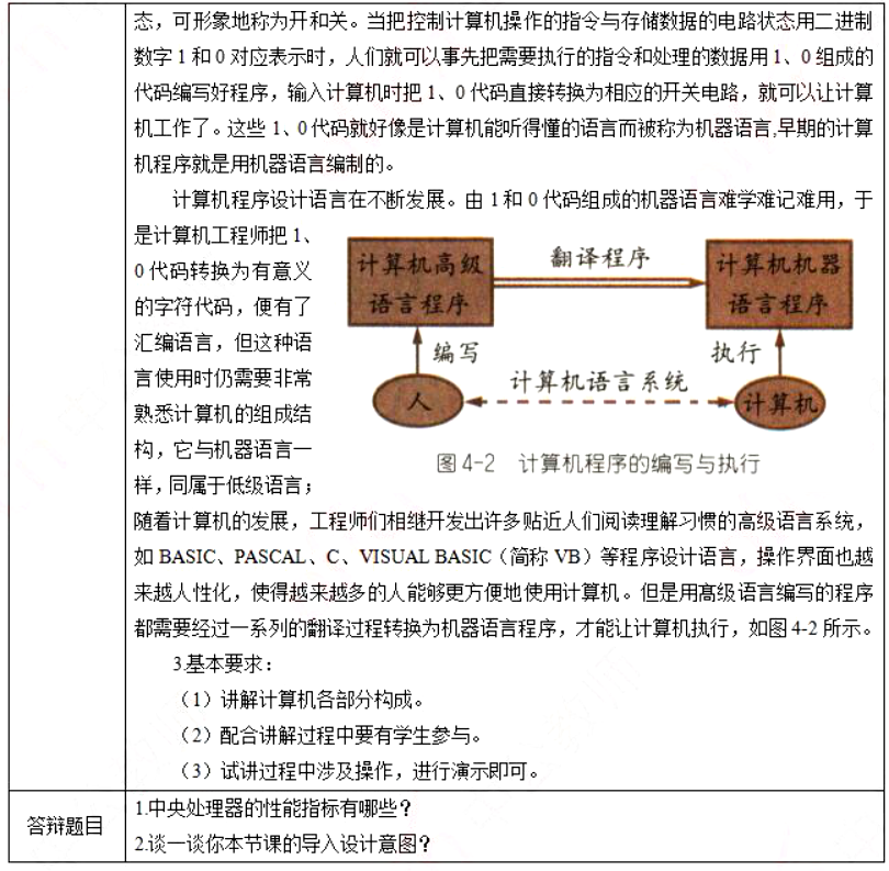 幼儿中小学面试,历年真题,教师资格证考试《高中信息技术专业面试》真题汇编