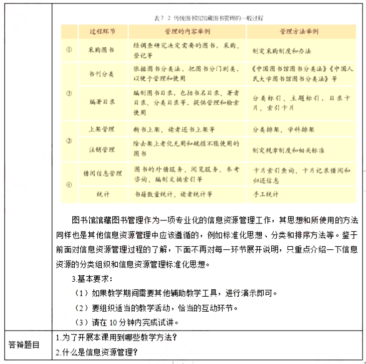 幼儿中小学面试,历年真题,教师资格证考试《高中信息技术专业面试》真题汇编