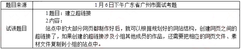 幼儿中小学面试,历年真题,教师资格证考试《高中信息技术专业面试》真题汇编