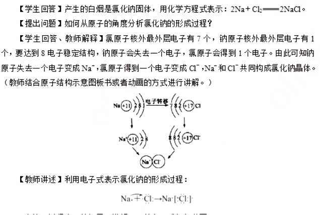 幼儿中小学面试,历年真题,教师资格证考试《高中化学专业面试》真题汇编