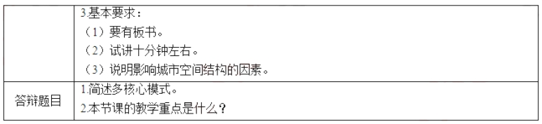 幼儿中小学面试,历年真题,教师资格证考试《高中地理专业面试》真题汇编