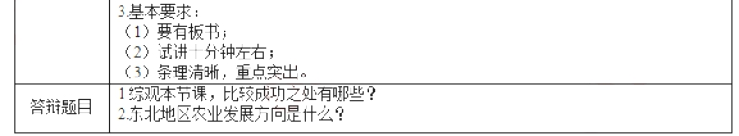 幼儿中小学面试,历年真题,教师资格证考试《高中地理专业面试》真题汇编