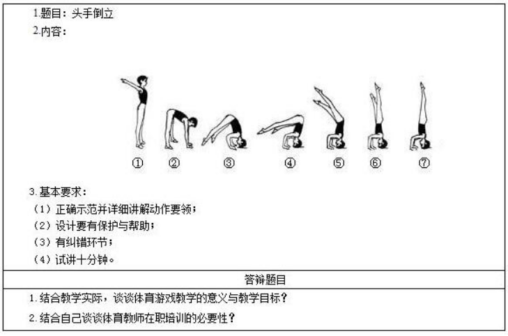 幼儿中小学面试,历年真题,教师资格证考试《初中体育专业面试》真题汇编