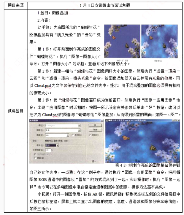 幼儿中小学面试,历年真题,教师资格证考试《初中信息技术专业面试》真题汇编