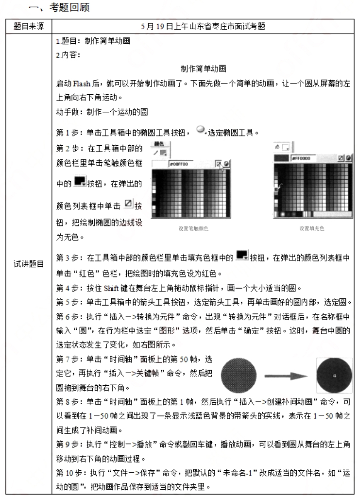 幼儿中小学面试,历年真题,教师资格证考试《初中信息技术专业面试》真题汇编