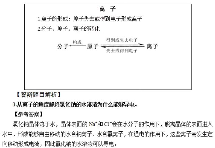 幼儿中小学面试,历年真题,教师资格证考试《初中化学专业面试》真题汇编