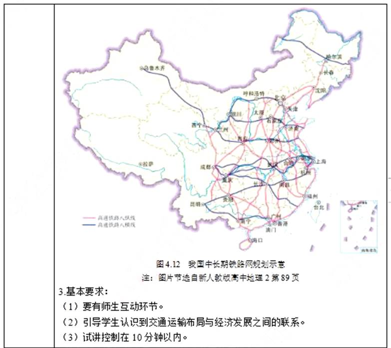 幼儿中小学面试,历年真题,教师资格证考试《高中地理专业面试》真题汇编