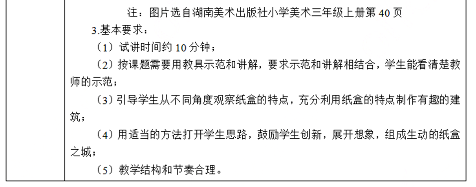 幼儿中小学面试,历年真题,教师资格证考试《小学美术专业面试》真题汇编