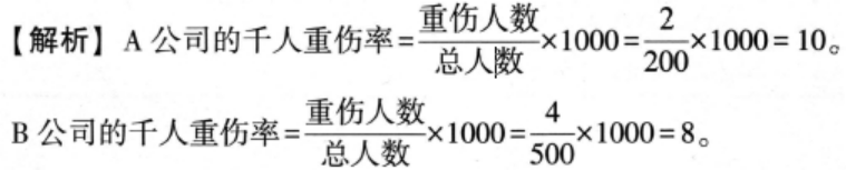 安全生产管理,章节练习,基础复习,安全生产统计分析