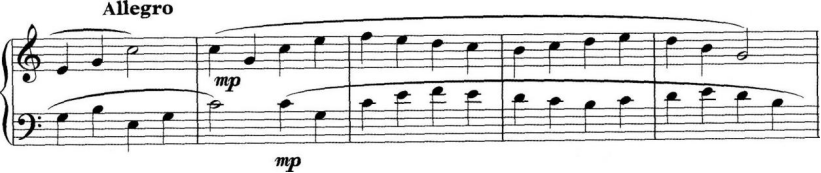 中学音乐学科知识与教学能力,章节练习,基础复习,初级中学