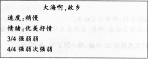 中学音乐学科知识与教学能力,章节练习,基础复习,初级中学