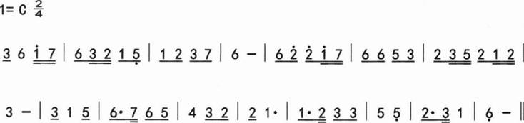 中学音乐学科知识与教学能力,章节练习,基础复习,高级中学