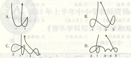 中学音乐学科知识与教学能力,历年真题,2013上半年中小学教师资格考试《音乐学科知识与教学能力》（初级中学）