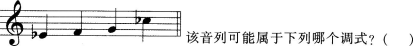 中学音乐学科知识与教学能力,模拟考试,2021年教师资格高中《音乐学科知识与教学能力》模考试卷3