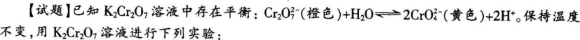 中学化学学科知识与教学能力,黑钻押题,2022年下半年教师资格《高中化学学科知识与教学能力》黑钻押题