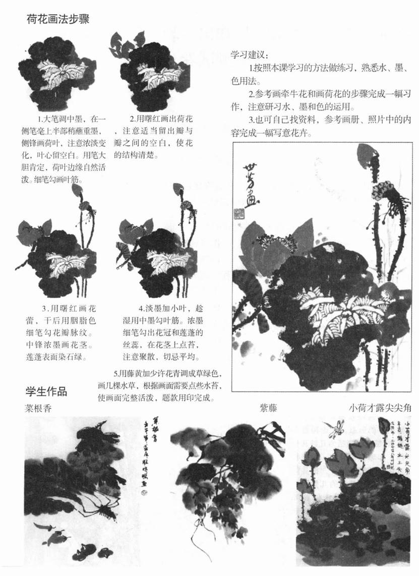 中学美术学科知识与教学能力,章节练习,初级中学美术学科知识与教学能力
