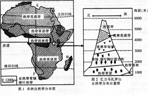 中学地理学科知识与教学能力,模拟考试,2021教师资格《地理学科知识与能力》初中模拟试卷6