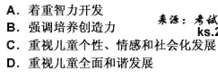 幼儿教师招聘,章节练习,幼儿教育学心理学