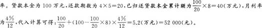 中级个人贷款,预测试卷,2021年中级银行从业试题《个人贷款》预测试卷4
