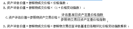 资产评估基础,章节练习,基础复习,资产评估方法