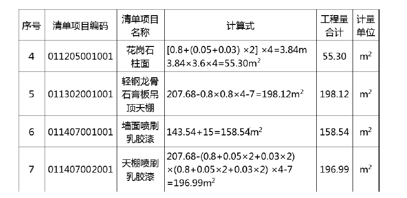 土建建设工程计量与计价实务,章节练习,案例精选