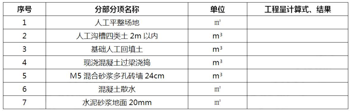 土建建设工程计量与计价实务,历年真题,2019年二级造价土建真题试卷（广西省）