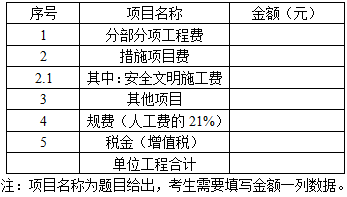 土建建设工程计量与计价实务,章节练习,基础复习,工程计量与计价案例</div>
                                    <textarea class=