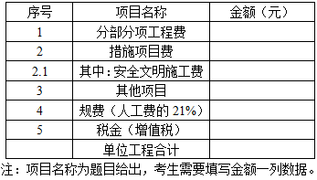 土建建设工程计量与计价实务,章节练习,基础复习,章节基础