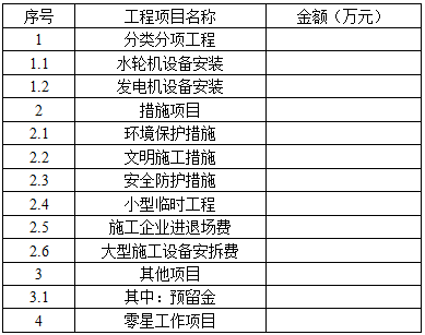 水利工程建设工程计量与计价实务,章节练习,案例分析