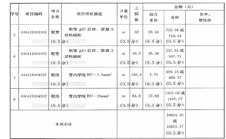 安装工程建设工程计量与计价实务,章节练习,基础复习,安装工程计量与计价案例分析