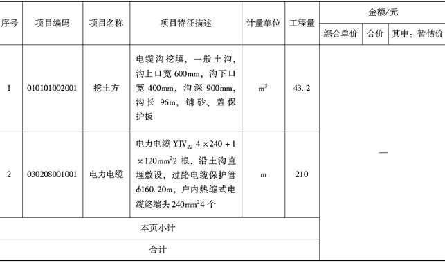 安装工程建设工程计量与计价实务,章节练习,安装工程计量与计价案例分析