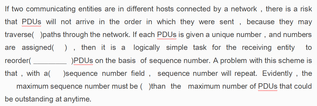 中级网络工程师,章节练习,专业英语