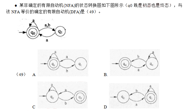 中级软件设计师,章节练习,中级软件设计师计算机基础