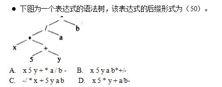 中级软件设计师,章节练习,中级软件设计师计算机基础